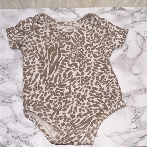 Jessica Simpson Leopard Print Kids One Piece size 3-6 months - Picture 2 of 4
